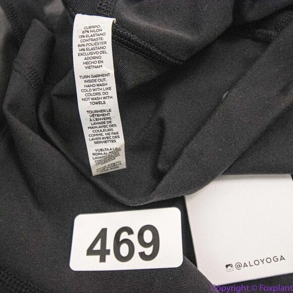 NEW Alo Yoga Women's High Waist Moto Legging in black, S - Picture 12 of 16